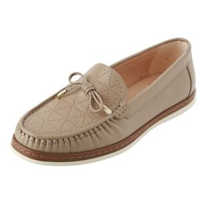 [엘칸토]여성쿠션 펀칭 캐주얼 데일리 로퍼 LCWC08U513