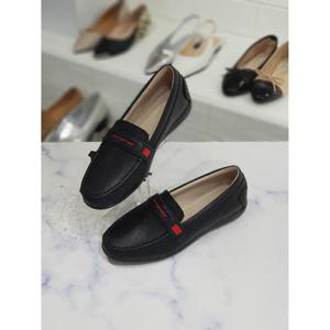 한슈 세이브존06 리얼가죽 스티치 투톤 콤비 페니로퍼힐 3cm HS8775844lc