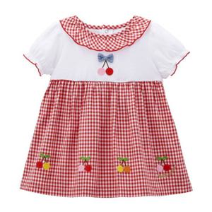 [미키하우스] HB 체리 자수 OPS 반팔티셔츠 (레드) 17P225201