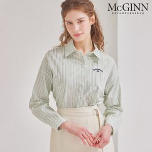 베이직 스트라이프 블라우스_MI5S1BL5311