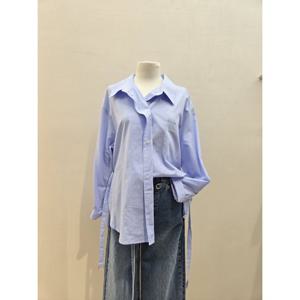 숲  (SB3LS34) 제천벨트 스트라이프 긴팔 셔츠