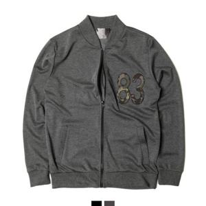 커플시밀러룩 83로고자수 블루종자켓