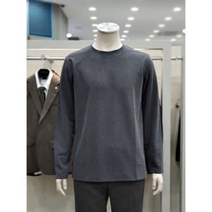 [파렌하이트]로고 자수 솔리드 티셔츠 FJIBH3301 GYM_DJ