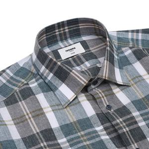 레노마 SS 시원하고 착용감좋은  린넨혼방 멀티빅체크(ROSSG1032B)