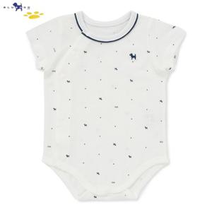 블루독베이비[hu] 25.SS NY)B.I뱀부바디슈트 45370-040-01 바디수트 신생아옷 내의수트 여름수트 출산선물