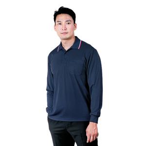 일터루 IS-23 근무 작업복 네이비 블루 긴팔티셔츠