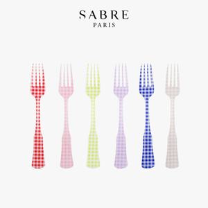 사브르 커트러리 챰 체크 케이크포크