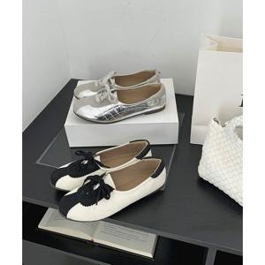 여성 배색 포인트 데일리 운동화 단화 RJ-abb668-1