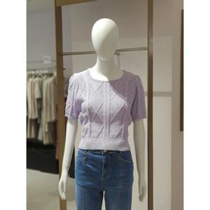 [에꼴드파리]MARIO보카시 피셔 반팔 니트 S67RB44KKBS67Z