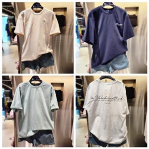 클라이드 엔 FPBTS203U 남여공용 스몰래터링 라운드 반팔티셔츠