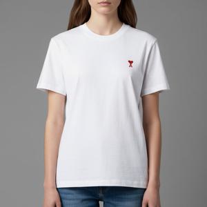 [국내배송]아미 아미 드 꾀흐 여성 반팔티 클래식핏 BFUTS035 724 100 매니아온