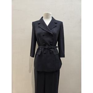 숲  (SB4TJ32) 벨티드 7부 셋업 더블 자켓