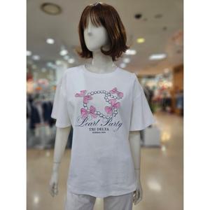 [아날도바시니]리본 델타 라운드 반팔 AY04TS31S1