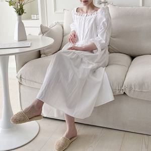 [보리맘]스칼렛 버튼 수유 원피스 임산부 잠옷 수유복