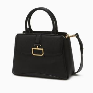 [닥스] 블랙 버클장식 소가죽 토트백 DCBA5E824BK