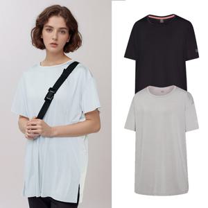 콜핑 여성 아이스본 긴기장 등산 반팔 라운드 티셔츠 KSC488TT2W