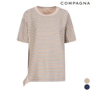 [꼼빠니아] 스트라이프반팔티셔츠_CACU5-WKS040