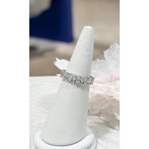 미니골드 14K [DIA-랩][다즐링]플로라 페어컷 이터니티 반지 RLKM4089L