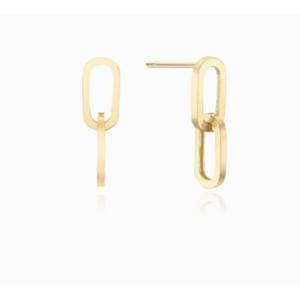 [로이드] 주문제작 링크 드롭 14K 귀걸이 LPFN3216G