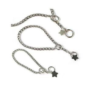 애견초크체인 소형용 2호 1p 강아지 목줄 리드줄 체인 훈련용