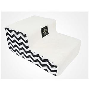 애견계단 지그재그 2단 아이보리 1p 강아지 계단 스텝