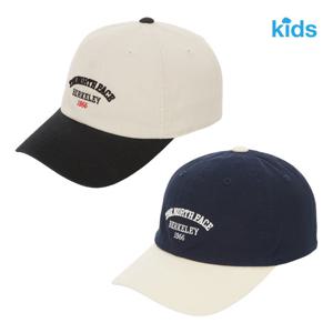 노스페이스키즈 라운드 로고 볼 캡-NE3CR05