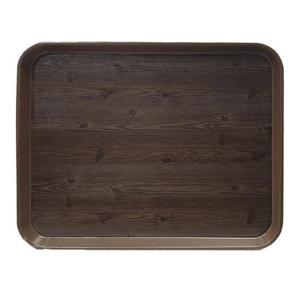 옹이 나무무늬 업소용 사각쟁반 6호