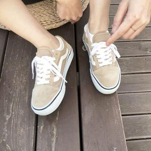 남성용 발목 골지 양말 화이트