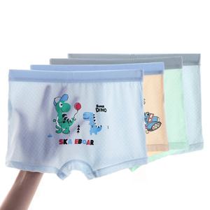 [엠케이] 아이스공룡 남아동 사각 드로즈 팬티 4종세트 205622