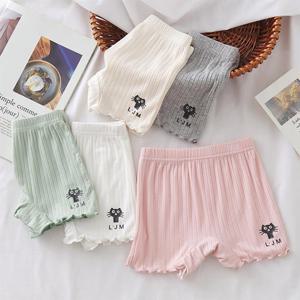 [엠케이] 검은냥이 여아동 속옷 모달 드로즈팬티 5종세트205743