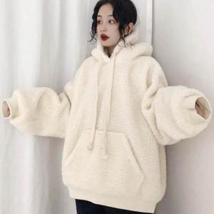 LEA-B126 포근이 양털 후드티