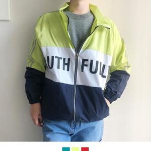 레트로 윈드브레이커 남자 바람막이