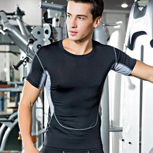 남성 트레이닝 기능성 라운드넥 반팔 티셔츠 IS-ST09