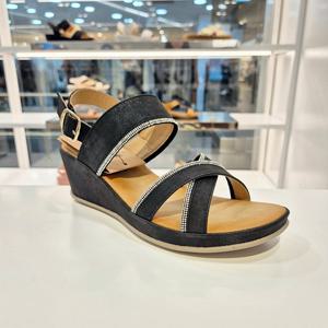 [베어파우(슈즈)]베어파우 JACE 여성 키높이 샌들 K2977001RB 블랙