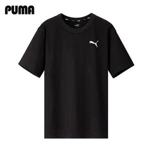 푸마 액티브 클래식 로고 남자 러닝복 트레이닝 반팔티 586726-01