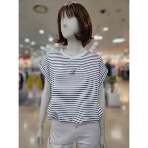 [아날도바시니]캡소매 라운드 블루종티 AY05TS31S