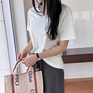 [모리스커밍홈] 에브리데이 브이넥 반팔 티셔츠_M2505TS604B