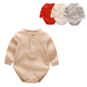 [엠케이] 골지라운드 긴팔 바디슈트 320094