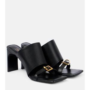 발렌시아가 Bel Air 80 레더 샌들  P01038629