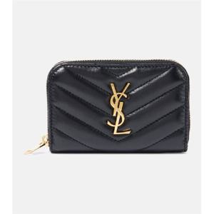 생로랑 Cassandre 마틀라세 레더 동전 지갑 P01012446