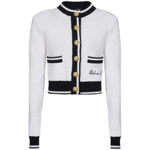 발망 발망 시그니처 로고 자수 가디건 DF1KL133KG48