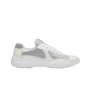 프라다 아메리카 컵 스니커즈 화이트 실버 4E3400-ASZ-F0J36