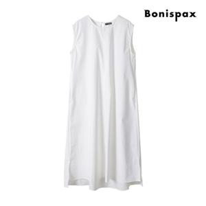 [보니스팍스(여성의류)]뒷 트임 민소매 플레어 원피스 (XP4OP028M0)