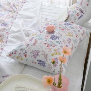 [샤이닝홈]더블리 모닝허브 리플 냉감 베개커버 50x70