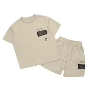 [에스핏]매쉬배색 4부 세트 SJZ304MKTR08_JJ