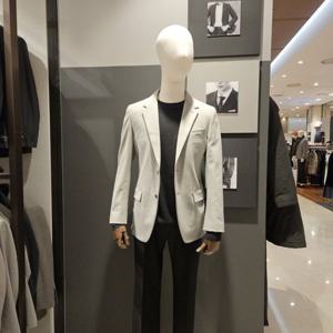 [지이크]FW 지이크 남성재킷 고급진패턴 라이트그레이 스판재킷 F4067 DHSIEG