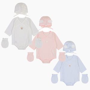 [압소바]돌돌 모달배냇슈트(모자,손싸개) A2B10107
