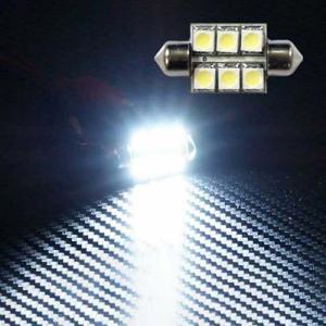 12V 6발 LED 전구 화이트 36MM 실내등 도어등