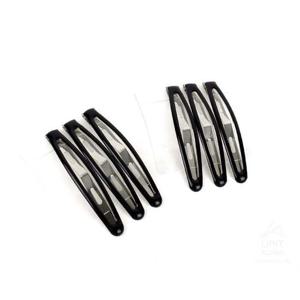 똑딱핀 블랙 6P 헤어핀 머리핀 헤어고정핀 머리삔