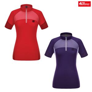 [레드페이스 본사] 여성 프린트벨라하프우먼짚티셔츠 REWFTSM19060